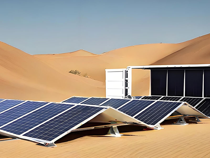 Napelemes PV konténer (keréktípus)