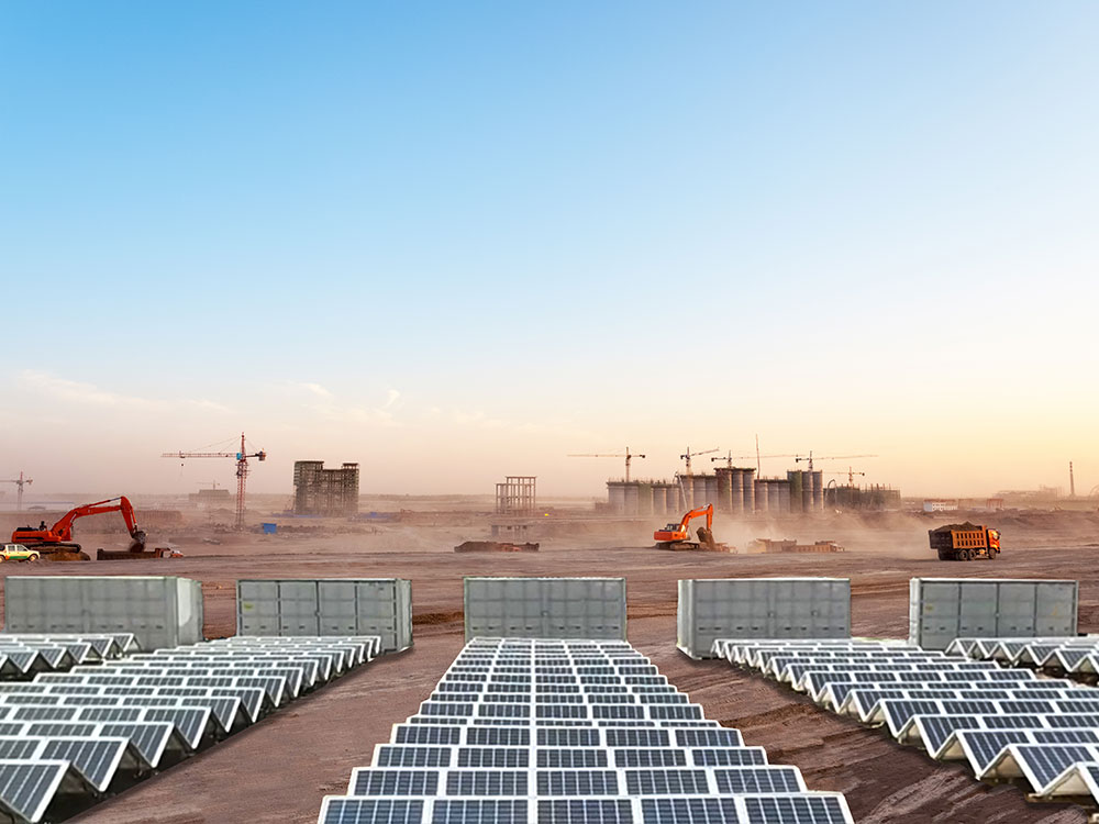 Solar Power Containers for Infrastruktúra